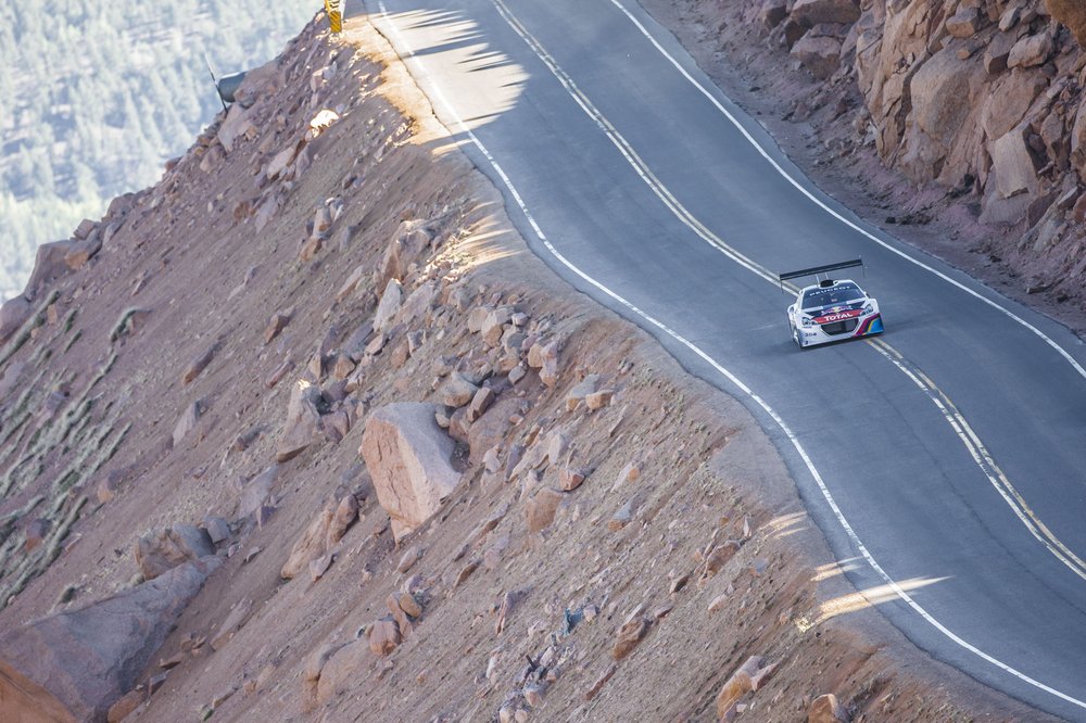 Sébastien Loeb au Pikes Peak 