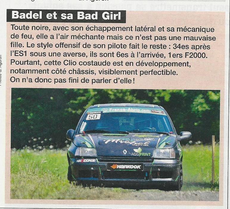 Article Thomas Badel Magazine Echappement