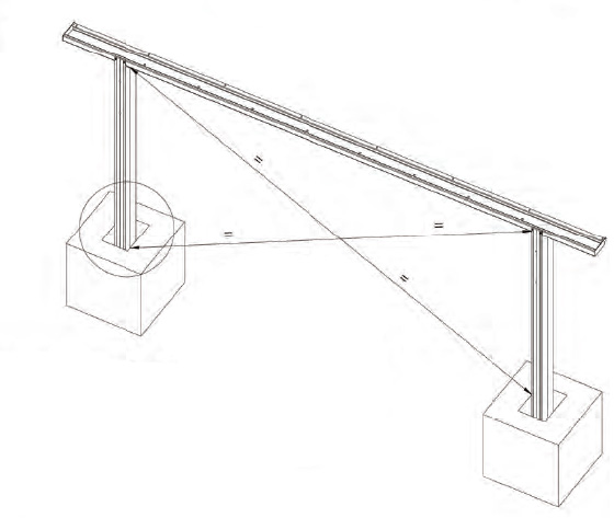 Plot béton pour abri voiture