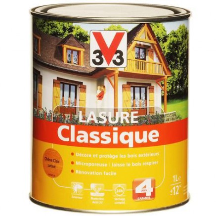 Pot de lasure classique