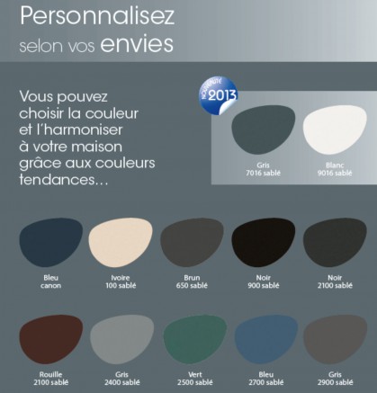 Des choix de couleurs multiples pour les abris voiture métal et polycarbonate