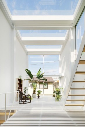 Puit de lumière skylight dans une maison