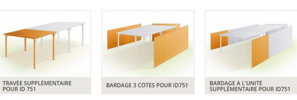 Des options pour vos charpentes modulables en kit