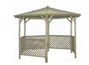 TONNELLE BOIS AUTOPORTEE::::::::  diam&egrave;tre 3.2 M
