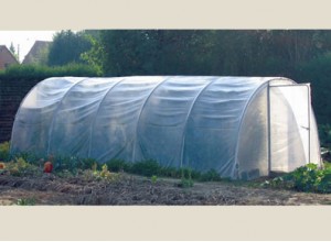 SERRE TUNNEL PLASTIQUE MARAICHERES - 38,85 m2