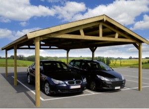 CARPORT DOUBLE :::::::::::::::::::::::: 5,6 x 6 M