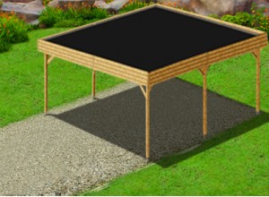 CARPORT DOUBLE :::::::::::::::::::::::: 5,6 x 6 M