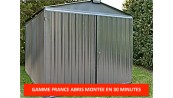 Abri jardin metal france abris brut  2,54 x 4,30 m