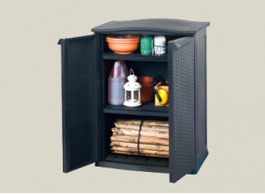 ARMOIRE BASSE EN RESINE ::::::::: 70 x 50 x 92 cm