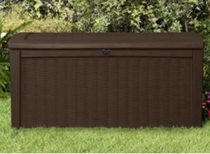 COFFRE "ROTIN TRESSE" 400L :::::: 134 x 66 x 65 cm