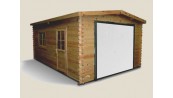 Garage bois 34 M/M PORTE BASCULANTE  3,3 x 5,1 M
