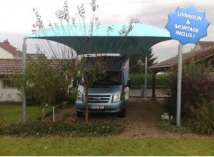 ABRI CAMPING CAR 4P "C3+" ::::::  8 x 5,5 M