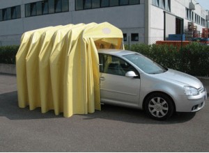 GARAGE PVC PLIANT  "L"  :::::::::::::: 2,8x5,15 M 