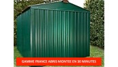 Abri Jardin metal france abris peint 2,54 x 4,30 m