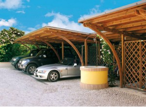 CARPORT SIMPLE TOIT PLAT 