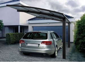 ABRI VOITURE METAL 2 PIEDS :::::: 5 X 3 M