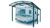ABRI CAMPING CAR EN ALUMINIUM :::::::7.05 X 3 M