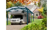 ABRI CAMPING CAR EN ALUMINIUM  7.05 X 3 M