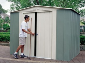 ABRI JARDIN METAL COLORBOND :::::::: 2.45 X 1.54 M