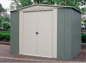 ABRI JARDIN METAL COLORBOND ::: 3.07 X 2.78 M