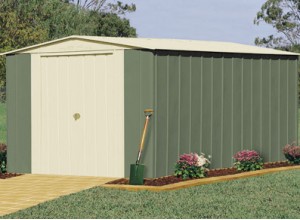 ABRI JARDIN METAL COLORBOND ::: 3.07 X 4.02 M