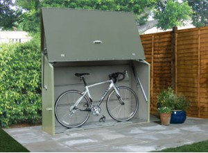 ABRI RANGEMENT SESAME VERT ::::::  1.85 X 0.76 M