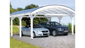 CARPORT TOIT ARC DOUBLE :::: 6.35 X 5.41 M