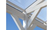 CARPORT TOIT ARC DOUBLE :::::::  6.35 X 5.4M
