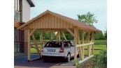 CARPORT COLOMBAGES SIMPLE :::::::: 4.24 X 6.00 M