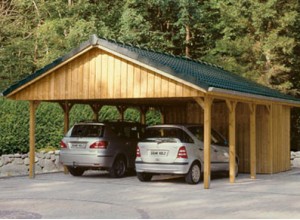 CARPORT AVEC ATELIER ::::::::::::::: 6.20 x 7.50 m