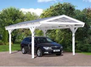 ABRI VOITURE SIMPLE ::::::::::::::::    3.62 x 5.41 m
