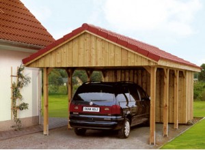 ABRI VOITURE SIMPLE ::::::::::::    3.80 x 7.50 m