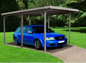 ABRI VOITURE SIMPLE ::::::::::::::::::: 3 x 5 M
