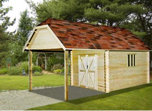 CARPORT AVEC ATELIER ::::::::::::::: 3.55 x 6.50 m