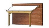 ABRI TERRASSE TONNELLE ::::::::::: 4.39 X 3.39 M