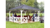 PAVILLON " CANNE " ::::::::::::::::: 3,74 x 3,74 m