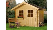 ABRI JARDIN BOIS 28M/M :::::::::::::: 2.5 X 2.0 M