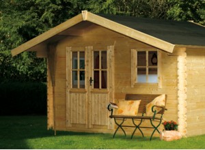 ABRI JARDIN BOIS 28 M/M :::::::::::::: 3.4 X 3.0 M