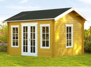 ABRI JARDIN BOIS 28 M/M :::::::::::::: 3.8 X 3.0 M