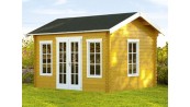 ABRI JARDIN BOIS 28 M/M :::::::::::::: 3.8 X 3.0 M