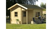 ABRI JARDIN BOIS 28 M/M :::::::::::::: 3.8 X 3.0 M