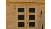 ABRI JARDIN BOIS 28 M/M :::::::::::::: 2.5 X 2.5 M