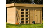 ABRI JARDIN BOIS 28 M/M :::::::::::::: 3.80 X 2.5 M