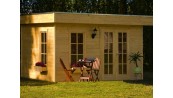 ABRI JARDIN BOIS 28 M/M :::::::::::: 3.80 X 3.0 M