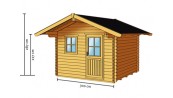 BUREAU DE JARDIN AROSA :::::::::::::::: 3.0 X 2.50M