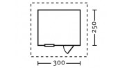 BUREAU DE JARDIN AROSA :::::::::::::::: 3.0 X 2.50M