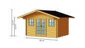 BUREAU DE JARDIN DAVOS :::::::::: 3.80 X 3.0 M