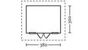 BUREAU DE JARDIN DAVOS :::::::::: 3.80 X 3.0 M