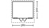 BUREAU DE JARDIN BERGEN 44 M/M  3.80 X 3.0 M
