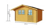 BUREAU DE JARDIN SKAGEN 45 M/M  380 X 3.0 M